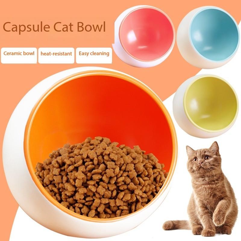 Ceramic Feeding Bowl Stable Not Easy To Tip Over Dog Cat Safe Non-toxic Feeding water Food Space Capsule
Ceramic Feeding Bowl Stable Not Easy To Tip Over Dog Cat Safe Non-toxic Feeding water Food Space Capsule