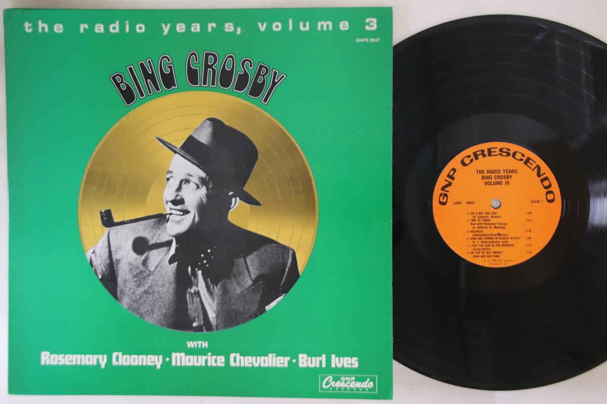 LP Record BING CROSBY - Radio Years, Volume 3 GNP9047 GNP CRESCENDO 1986 US Jazz Used
LP Record BING CROSBY - Radio Years, Volume 3 GNP9047 GNP CRESCENDO 1986 US Jazz Used
