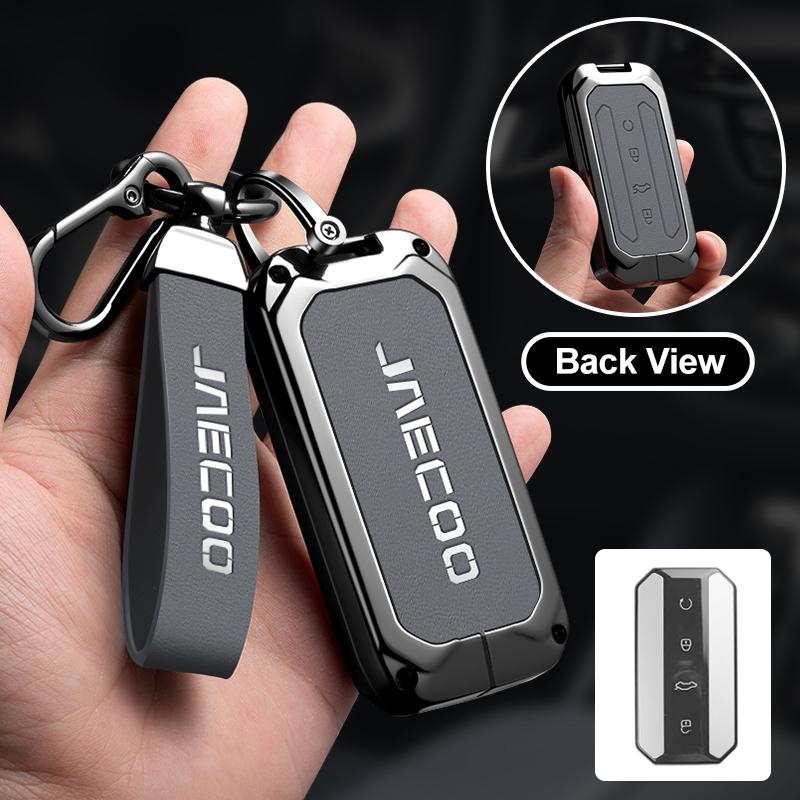 Zinc Alloy Leather Car Key Case Cover Holder For Chery Jaecoo J5 J7 2025 Car Interior Accessories Key Protective Shell Keychain
Zinc Alloy Leather Car Key Case Cover Holder For Chery Jaecoo J5 J7 2025 Car Interior Accessories Key Protective Shell Keychain