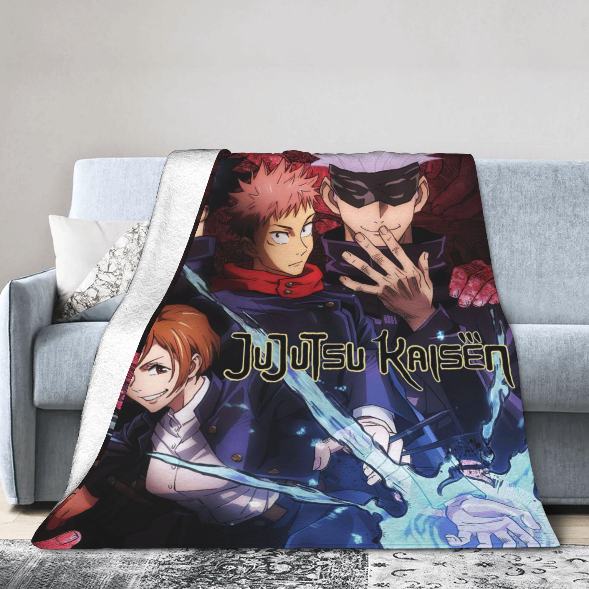 Jujutsu Kaisen Plush Blanket Kids Flannel Bedding Throws For Couch Chair Soft Warm Customized Quality Bedspread Birthday Gift 80x120cm
Jujutsu Kaisen Plush Blanket Kids Flannel Bedding Throws For Couch Chair Soft Warm Customized Quality Bedspread Birthday Gift 80x120cm