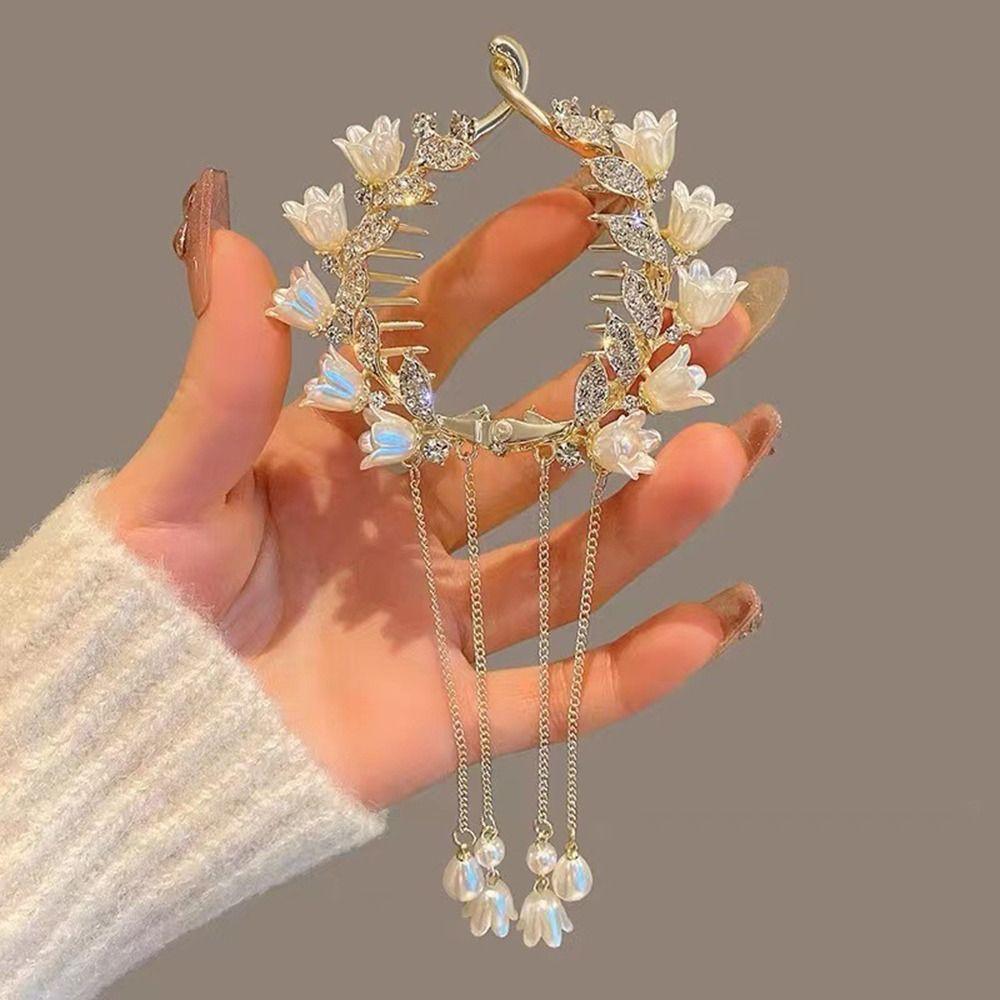 Clip Meatball Head Women Headwear Korean Style Hair Clip Small Hair Claw Flower Ponytail Hair Clip
Clip Meatball Head Women Headwear Korean Style Hair Clip Small Hair Claw Flower Ponytail Hair Clip