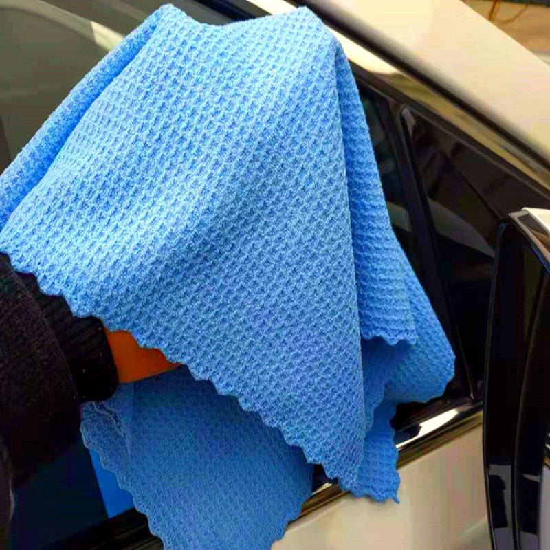 Waffle Glass Cleaning Cloth: Ultra Absorbent, Paint-Safe, Multi-functional Car Cleaner with Ultrasonic Edge Cutting 40x40cm синій
Waffle Glass Cleaning Cloth: Ultra Absorbent, Paint-Safe, Multi-functional Car Cleaner with Ultrasonic Edge Cutting 40x40cm синій