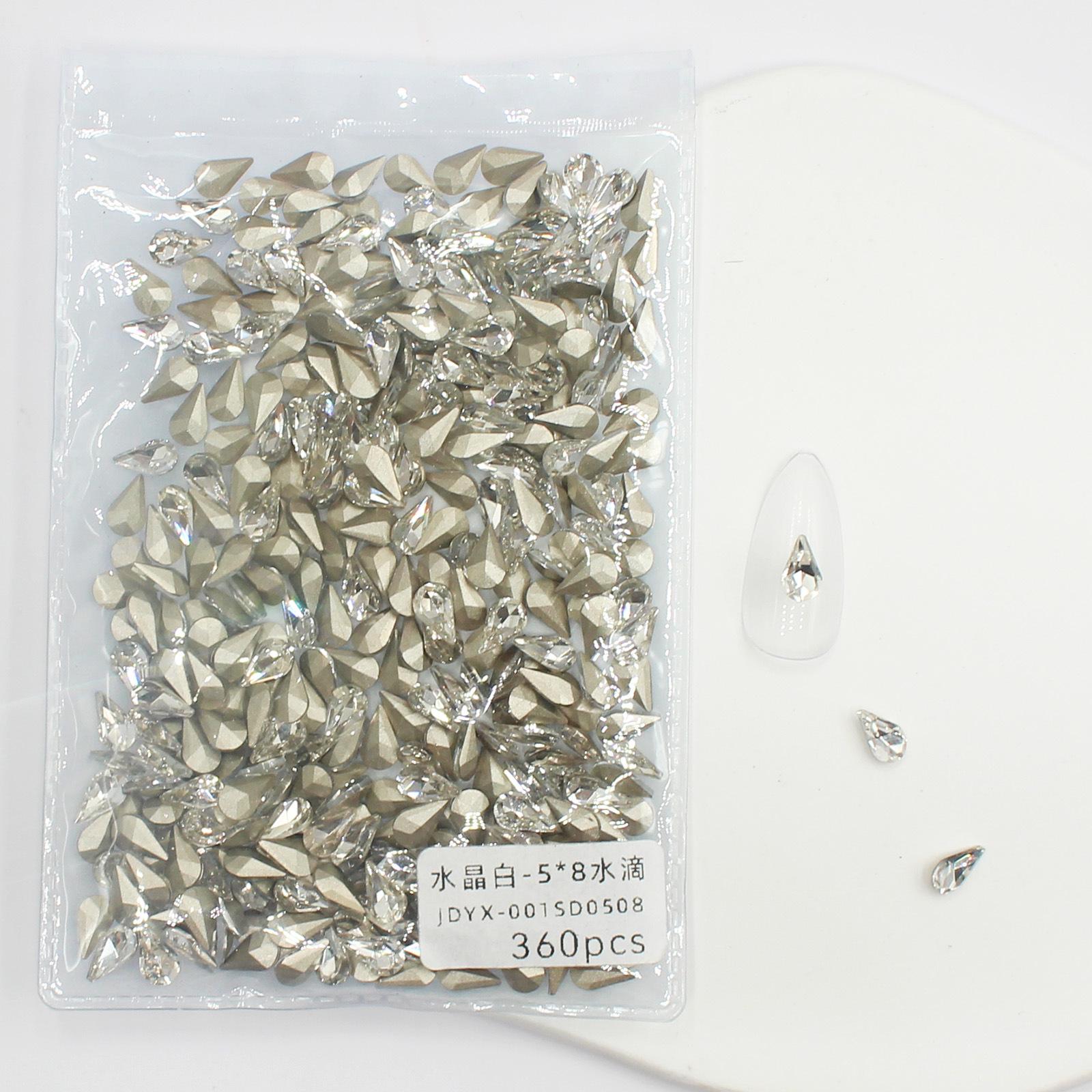 Целая упаковка из 360 белых заостренных нижних бриллиантов, размер «Водяная капля любви», прозрачные бриллианты, украшения для нейл-арта, смешанная партия
Целая упаковка из 360 белых заостренных нижних бриллиантов, размер «Водяная капля любви», прозрачные бриллианты, украшения для нейл-арта, смешанная партия