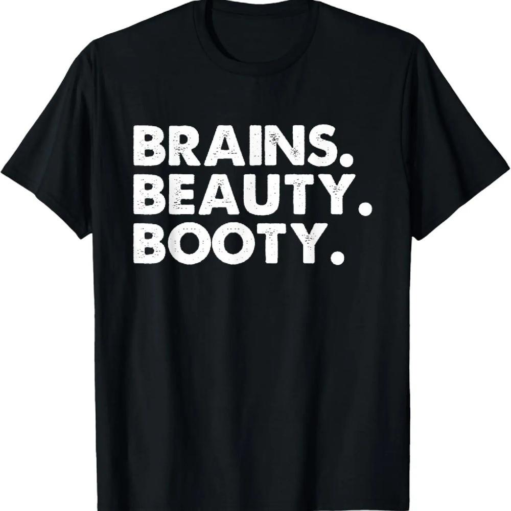 Brains Beauty Booty T-Shirt, Brains Beauty Booty Tee XXXL чёрный
Brains Beauty Booty T-Shirt, Brains Beauty Booty Tee XXXL чёрный