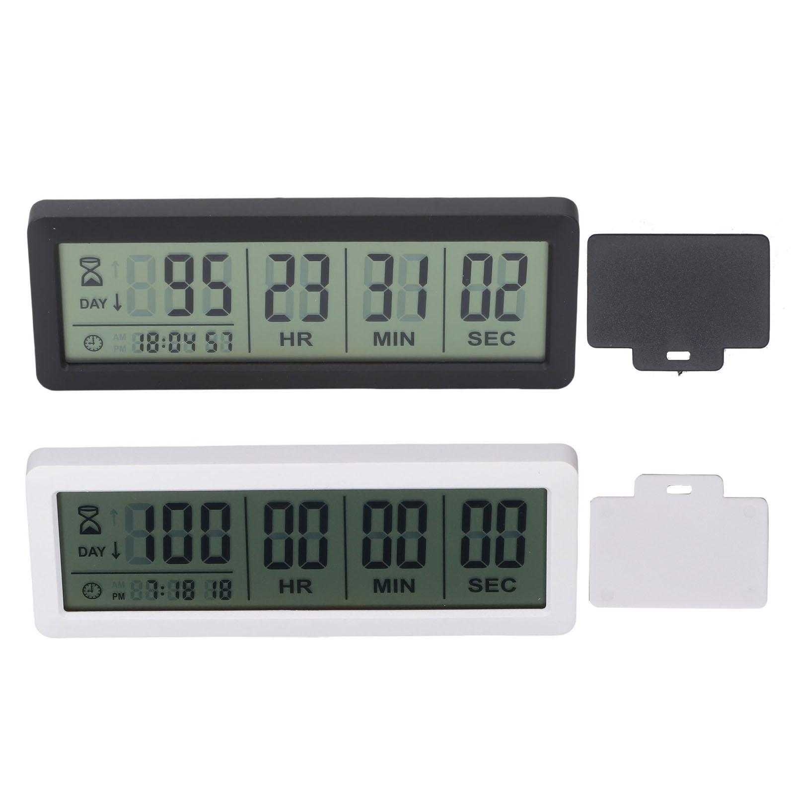 Digital Countdown Days Timer 999 Days Count Down Clock for Vacation Retirement Wedding Holiday Black
Digital Countdown Days Timer 999 Days Count Down Clock for Vacation Retirement Wedding Holiday Black
