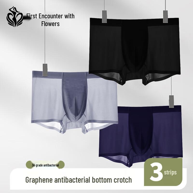 Мужские бесшовные боксеры-брифы из ледяного шелка с графеном и антибактериальным эффектом, 3 шт. 4XL
Мужские бесшовные боксеры-брифы из ледяного шелка с графеном и антибактериальным эффектом, 3 шт. 4XL