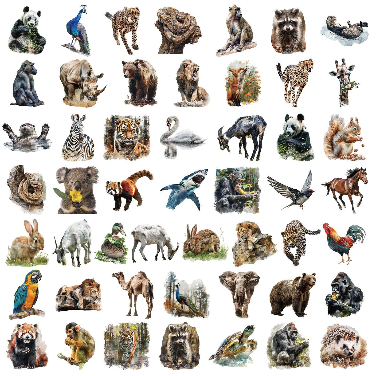 New Product 50 Super Realistic Animal Pictures Transparent Decals Children S Enlightenment Early Education Decals Do-It-Yourself Glass Cup Photo Frame
New Product 50 Super Realistic Animal Pictures Transparent Decals Children S Enlightenment Early Education Decals Do-It-Yourself Glass Cup Photo Frame