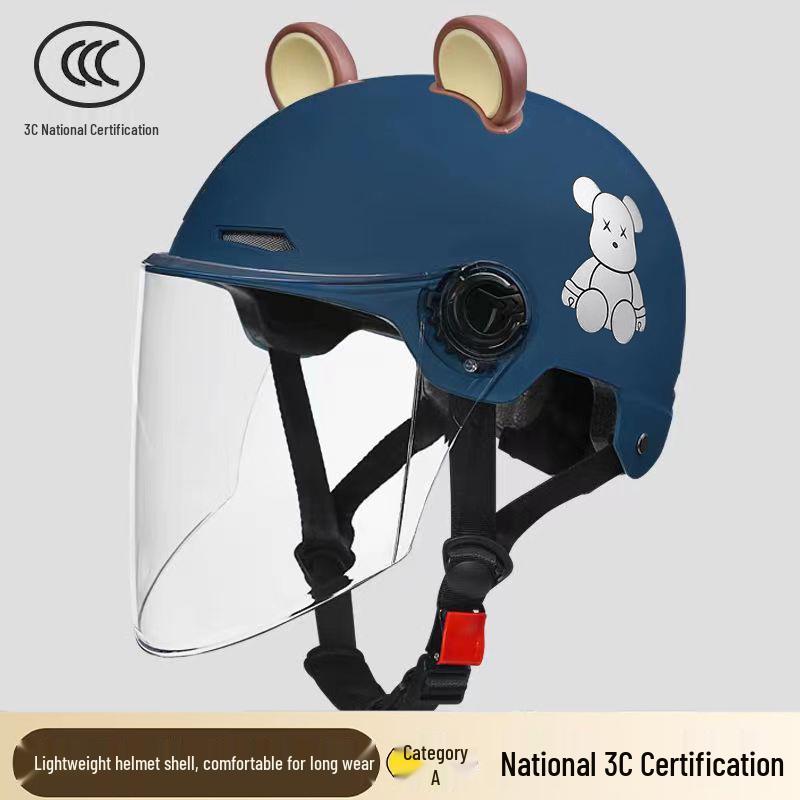 3C Certified Kids Electric Vehicle Helmet, Summer UV Protection, All-Season Cartoon Safety Helmet for Boys & Girls.
3C Certified Kids Electric Vehicle Helmet, Summer UV Protection, All-Season Cartoon Safety Helmet for Boys & Girls.