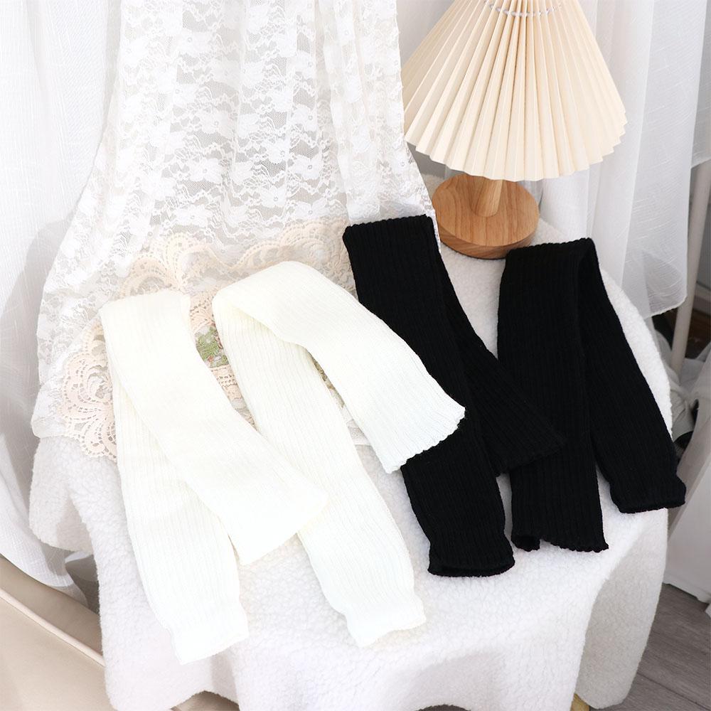JK Uniform Wool Solid Color Knitted Foot Cover Lolita Arm Sleeves Over Knee Socks Women Leg Warmers чёрный
JK Uniform Wool Solid Color Knitted Foot Cover Lolita Arm Sleeves Over Knee Socks Women Leg Warmers чёрный