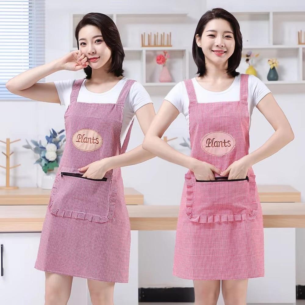 Cotton Sleeveless Overalls Oil-proof Chef Aprons New Cooking Apron Home Cooking рожевий червоний колір
Cotton Sleeveless Overalls Oil-proof Chef Aprons New Cooking Apron Home Cooking рожевий червоний колір