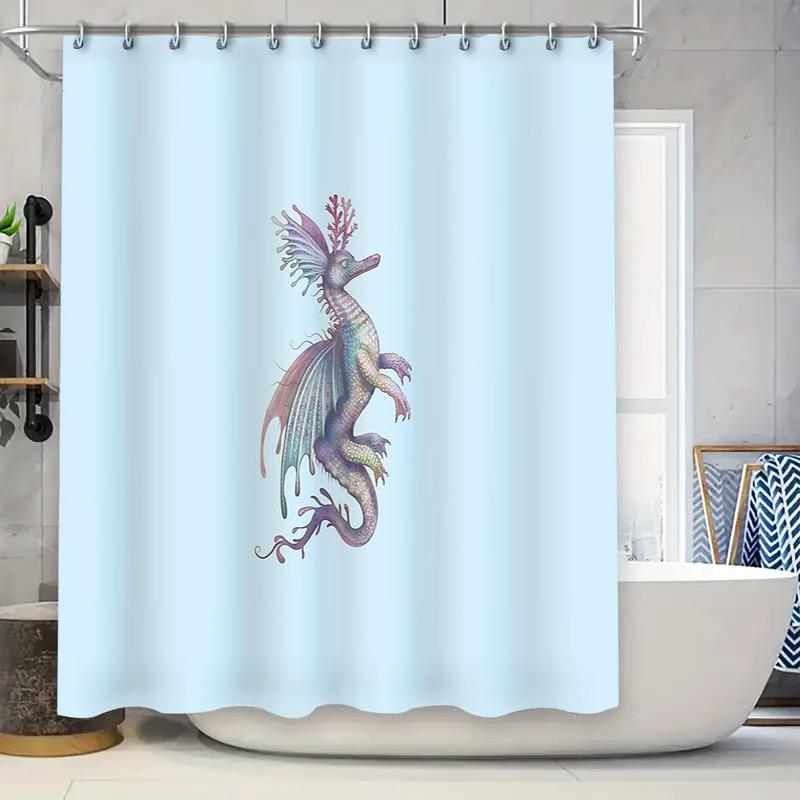Dragon Shower Curtain Gothic Fantasy Art Dark Mystical Home Decor Bathroom Set Waterproof Vintage Shower Curtain W60H190(CM)-1 Pcs
Dragon Shower Curtain Gothic Fantasy Art Dark Mystical Home Decor Bathroom Set Waterproof Vintage Shower Curtain W60H190(CM)-1 Pcs