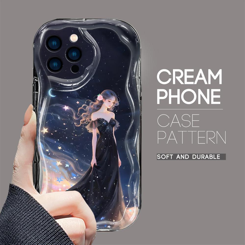 Для iPhone 16 15 14 13 12 Pro Max Samsung S24 Ultra S23 S22 Plus Redmi Note 13 Pro Starry Sky Black Skirt Girl Cream Texture Soft Silicone Phone Case iPhone 16 Pro Max чёрный
Для iPhone 16 15 14 13 12 Pro Max Samsung S24 Ultra S23 S22 Plus Redmi Note 13 Pro Starry Sky Black Skirt Girl Cream Texture Soft Silicone Phone Case iPhone 16 Pro Max чёрный