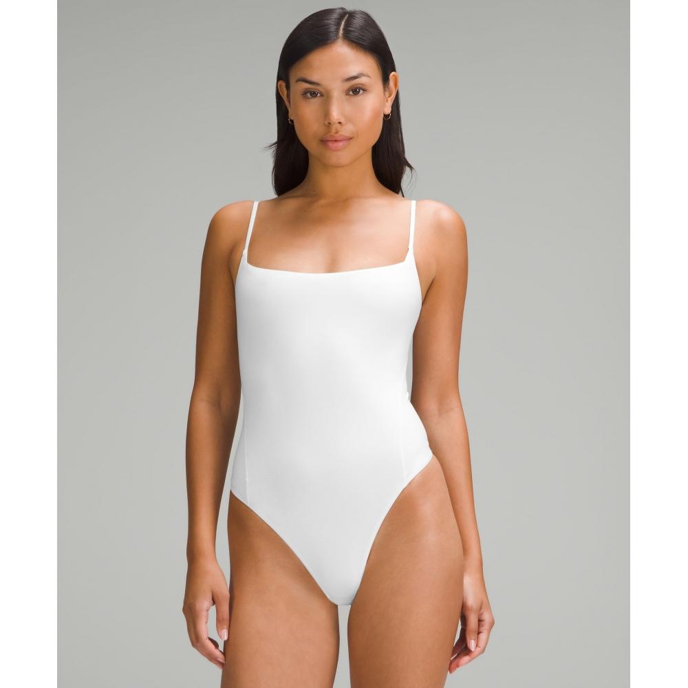 Lululemon Wundermost Ultra Soft Nulu Square Neck Spaghetti Strap Bodysuit White XL
Lululemon Wundermost Ultra Soft Nulu Square Neck Spaghetti Strap Bodysuit White XL