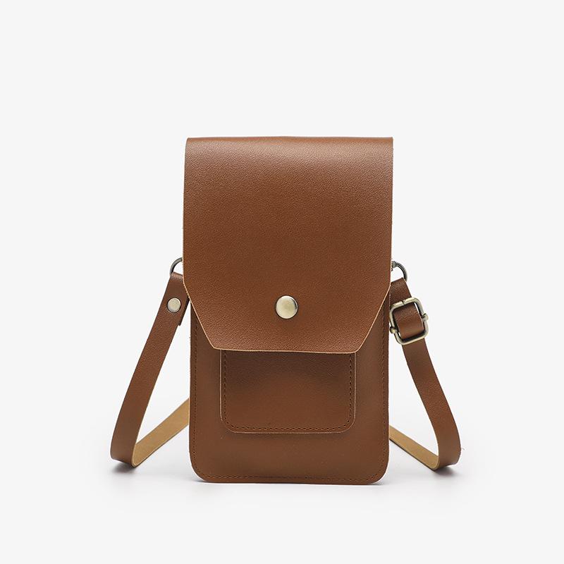 Women s bag autumn new simple mobile phone bag women s messenger bag change bag vertical shoulder mobile phone bag коричневый
Women s bag autumn new simple mobile phone bag women s messenger bag change bag vertical shoulder mobile phone bag коричневый