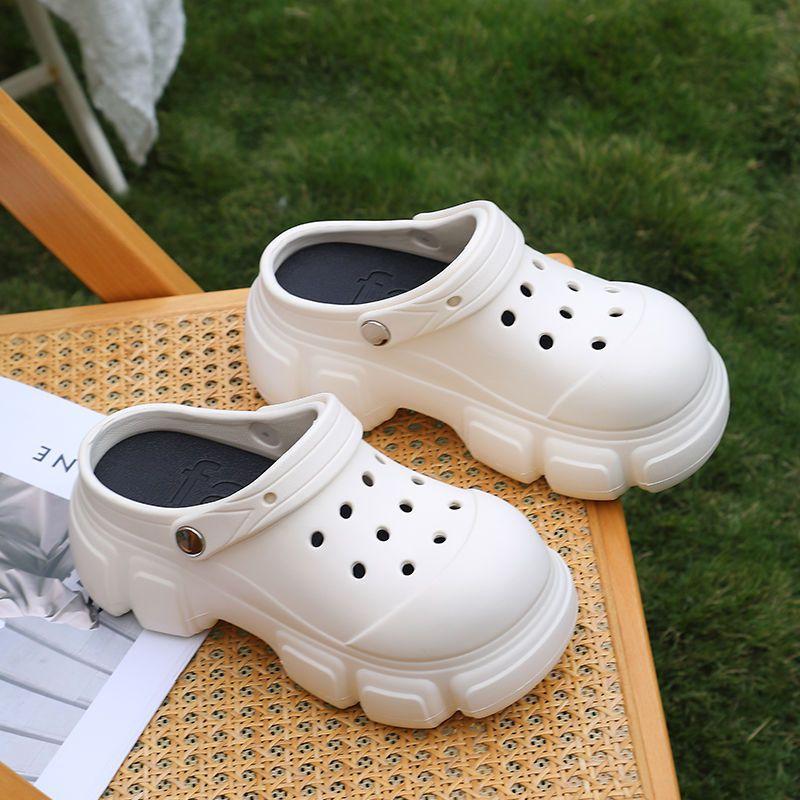 Lady s Garden Shoes Summer Outdoor Waterproof Platform Slippers Beach Slides Women s Sandals 7CM Heel Soled 36-37
Lady s Garden Shoes Summer Outdoor Waterproof Platform Slippers Beach Slides Women s Sandals 7CM Heel Soled 36-37