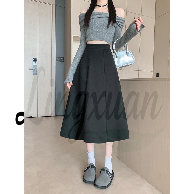 Women s Plus Size High Waist Wool Flare A-Line Skirt - Korean Style Autumn/Winter 2026 Small чорний
Women s Plus Size High Waist Wool Flare A-Line Skirt - Korean Style Autumn/Winter 2026 Small чорний