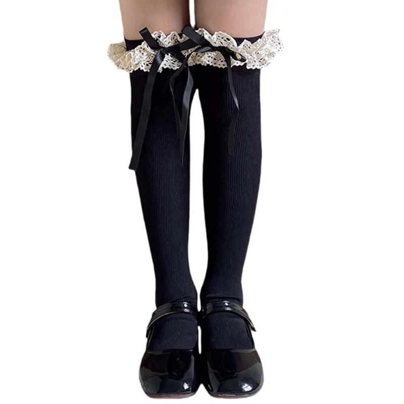 Bowknot Socks Calf Socks for Teen Girls Long Leg Warmer Long Over Knee Stockings Fashion Children Socks Ankle Heap Sock чорний
Bowknot Socks Calf Socks for Teen Girls Long Leg Warmer Long Over Knee Stockings Fashion Children Socks Ankle Heap Sock чорний
