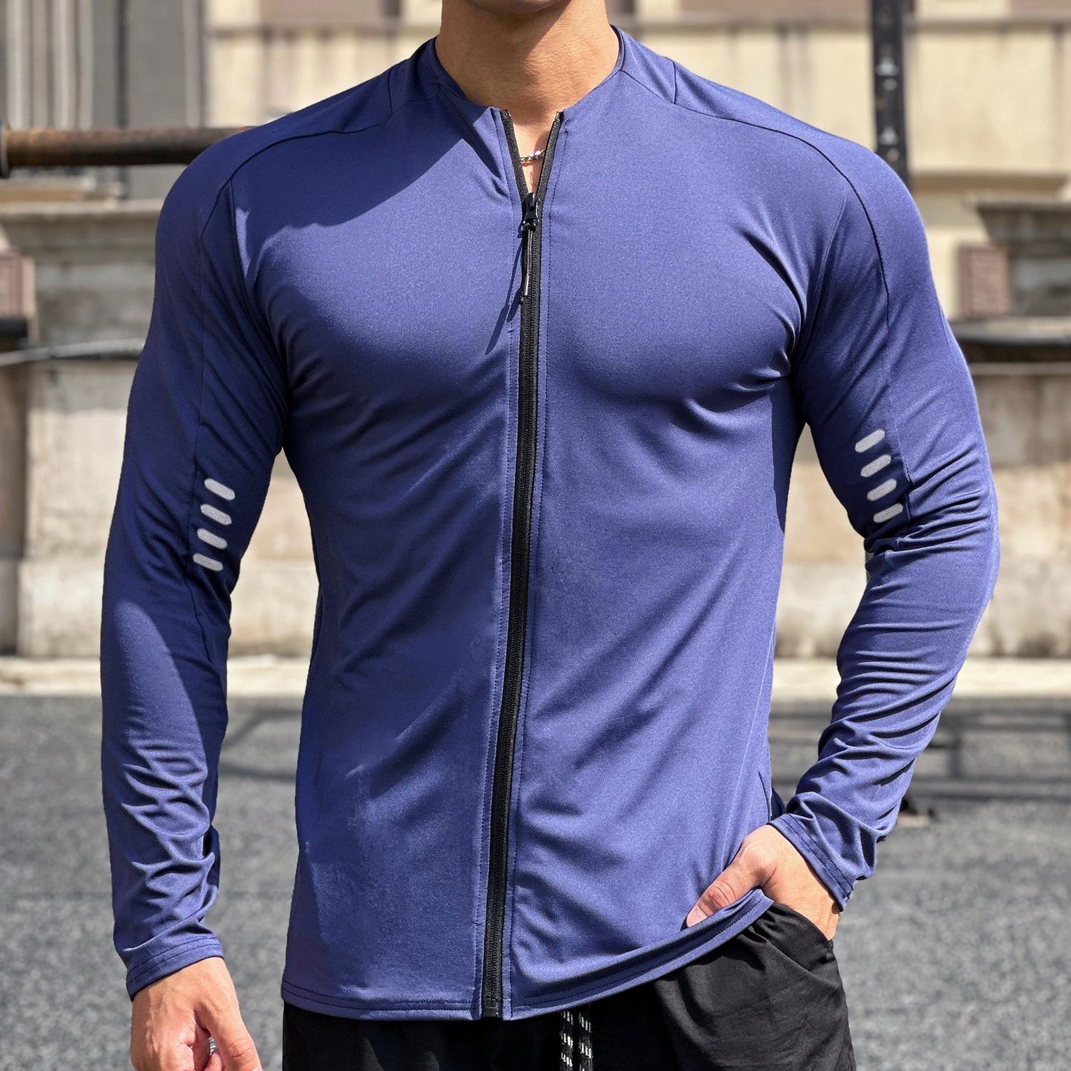 Man Long Sleeve Men s Jogging Casual Training Clothes Loose Gym Fitness Sports Zipper Long Sleeve T-shirt 2XL
Man Long Sleeve Men s Jogging Casual Training Clothes Loose Gym Fitness Sports Zipper Long Sleeve T-shirt 2XL