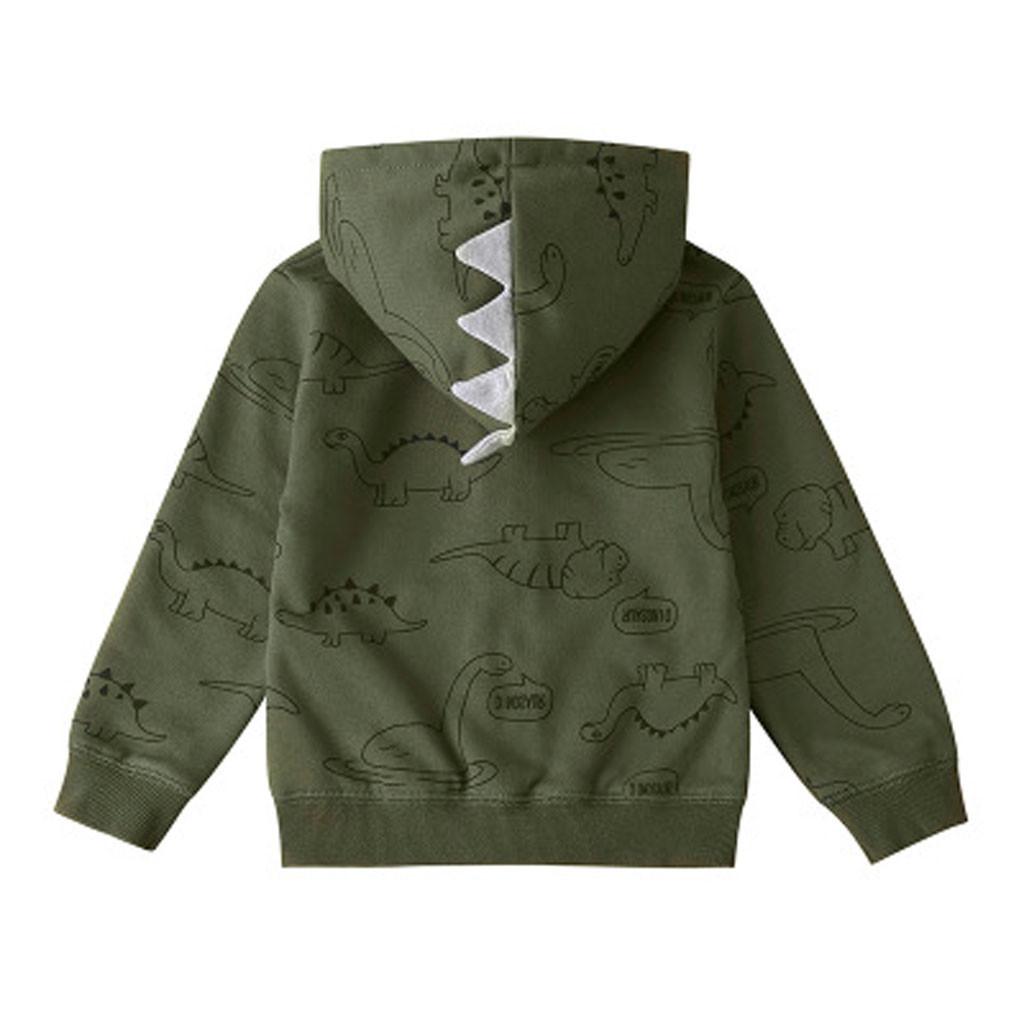 (SU)Пальто на молнии с капюшоном и принтом динозавра для новорожденных мальчиков 9M армия зеленый
(SU)Пальто на молнии с капюшоном и принтом динозавра для новорожденных мальчиков 9M армия зеленый