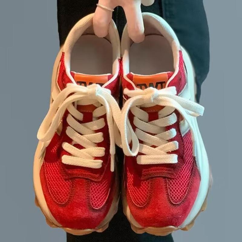 Women Mesh Flat Shoes Autumn Fashionable Breathable Lightweight Sports Non Slip Outdoor Running Hiking Women Vulcanized Shoes 38 червоний
Women Mesh Flat Shoes Autumn Fashionable Breathable Lightweight Sports Non Slip Outdoor Running Hiking Women Vulcanized Shoes 38 червоний