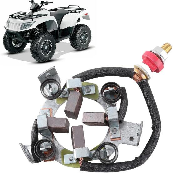 ATV Winch Motor Brushes, Motor Carbon Brush Kit 45mm Center Bore Starter Carbon Brush Holder Repair Kit for 8000‑20000lb 4X4 ATV Winch
ATV Winch Motor Brushes, Motor Carbon Brush Kit 45mm Center Bore Starter Carbon Brush Holder Repair Kit for 8000‑20000lb 4X4 ATV Winch