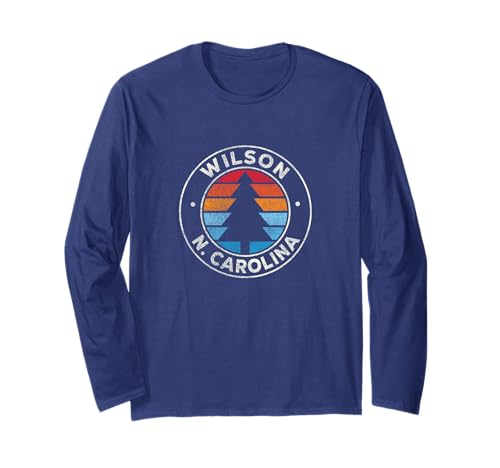 Wilson North Carolina NC Vintage Graphic Retro 70s Long Sleeve T-Shirt
Wilson North Carolina NC Vintage Graphic Retro 70s Long Sleeve T-Shirt