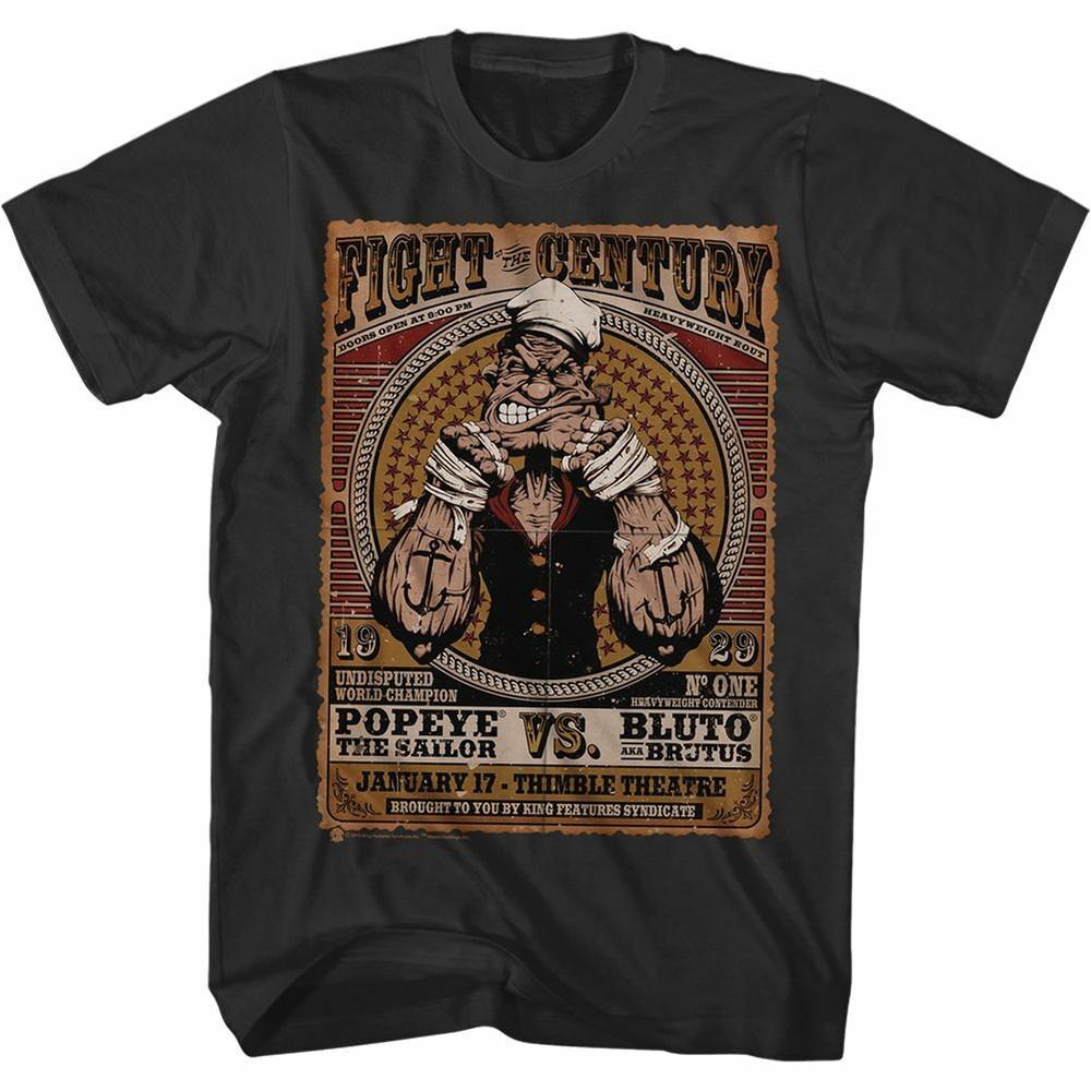 Popeye Fight Of The Century Black Adult T-Shirt XL
Popeye Fight Of The Century Black Adult T-Shirt XL