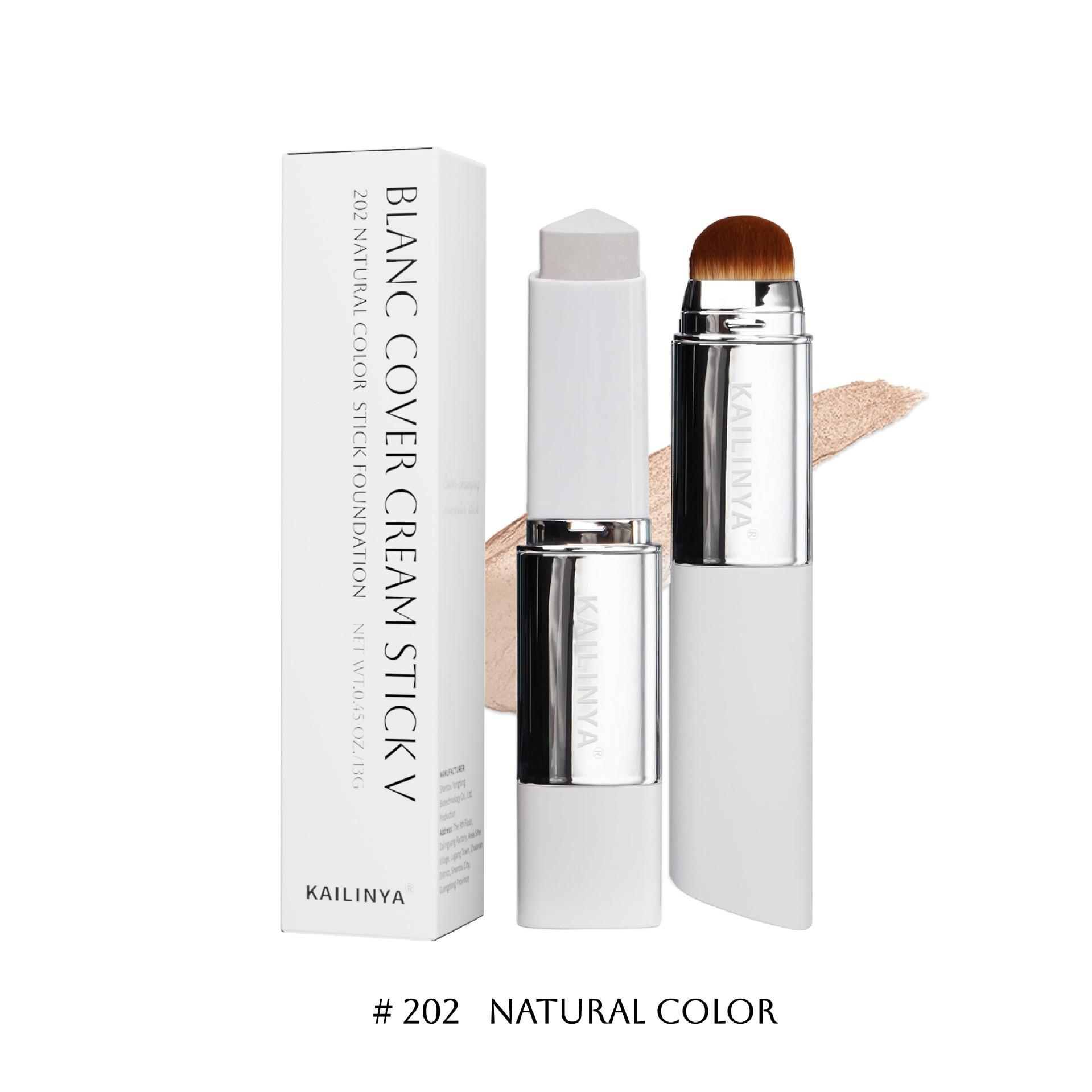 Dual Head Color Changing Foundation Stick Concealing Contouring Brightening Long Lasting 202#(13g)
Dual Head Color Changing Foundation Stick Concealing Contouring Brightening Long Lasting 202#(13g)