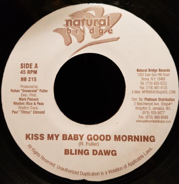 7-дюймовая пластинка BLING DAWG / SABA TOOTH - Kiss My Baby Good Morning / Unanimo NB215 Natural Bridge Ямайка Регги, Ска и Даб Б/У
7-дюймовая пластинка BLING DAWG / SABA TOOTH - Kiss My Baby Good Morning / Unanimo NB215 Natural Bridge Ямайка Регги, Ска и Даб Б/У
