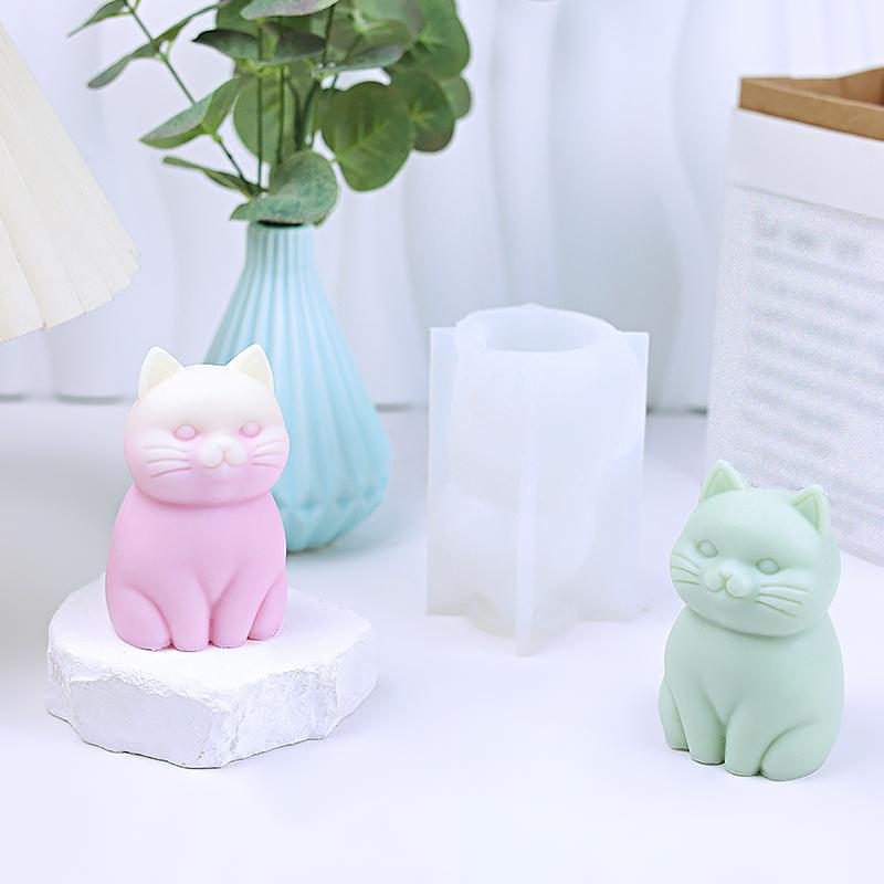 1PC Silicone Sculpture Making Soap Mold Durable Candle Mold Handmade Gift Cat Shape Reusable Resin Mold Cute 4.6cm/9cm S
1PC Silicone Sculpture Making Soap Mold Durable Candle Mold Handmade Gift Cat Shape Reusable Resin Mold Cute 4.6cm/9cm S
