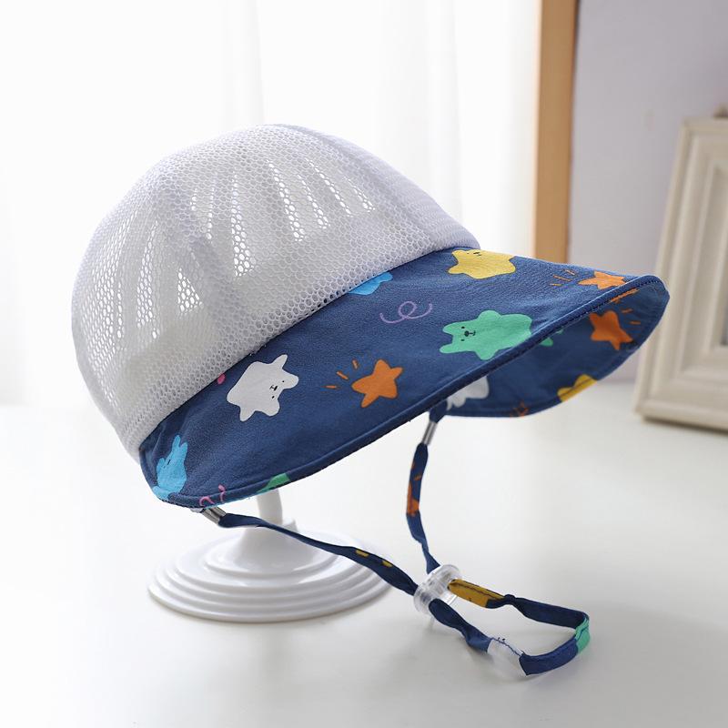 4 Colors Summer Outdoor Cute Cartoon Sunscreen Mesh Sun Hat for Kids Breathable Wide Brim Boys Cap Girls Sunshade Hearwear 1-5Y M 1-5Y 48-52cm темно-синього кольору
4 Colors Summer Outdoor Cute Cartoon Sunscreen Mesh Sun Hat for Kids Breathable Wide Brim Boys Cap Girls Sunshade Hearwear 1-5Y M 1-5Y 48-52cm темно-синього кольору
