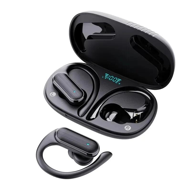 Wireless Earbuds Bluetooth Headphones Sports Deep Bass Fitness Earphones Gym Running Waterproof Headset with Earhook Workout чорний
Wireless Earbuds Bluetooth Headphones Sports Deep Bass Fitness Earphones Gym Running Waterproof Headset with Earhook Workout чорний