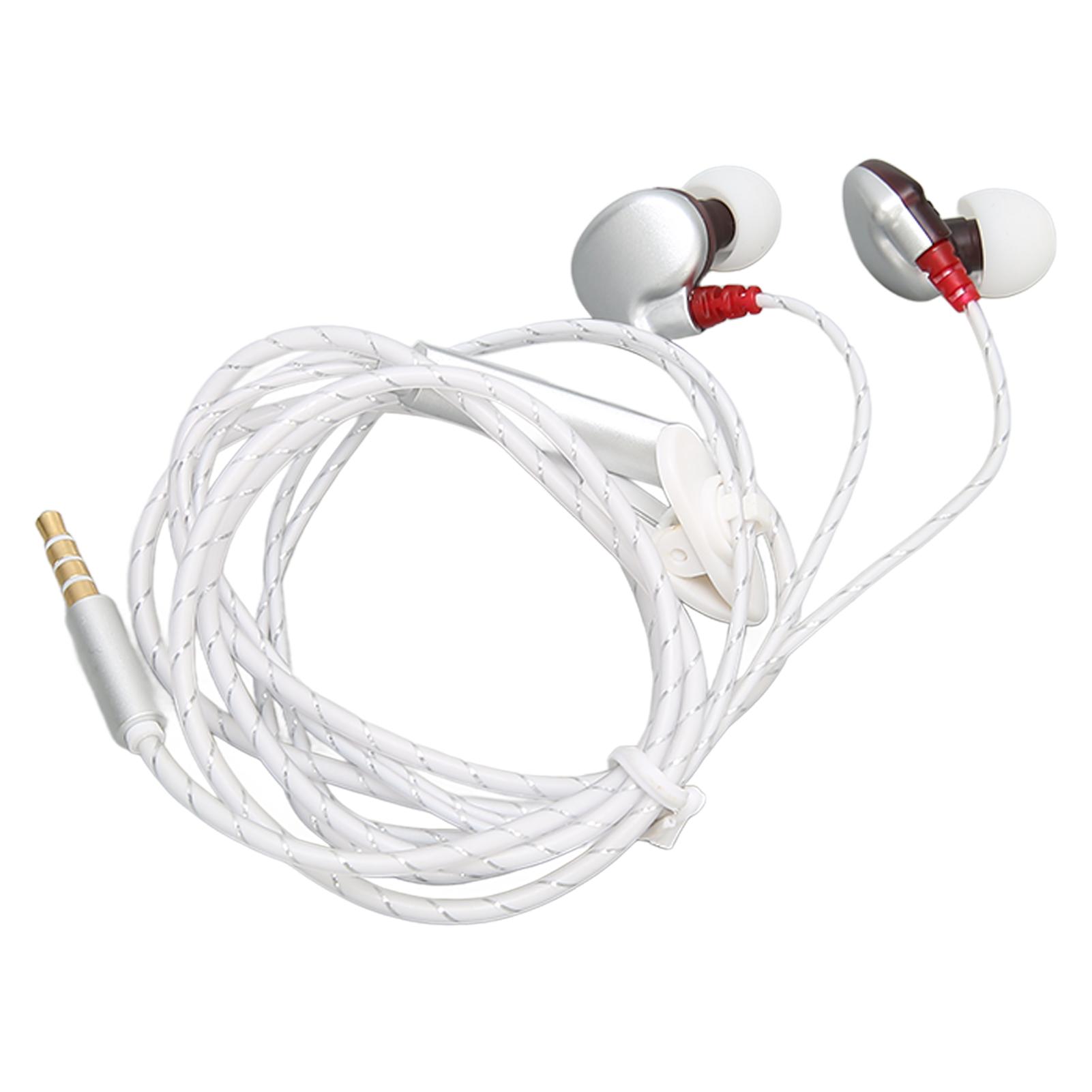 Wired Earbuds Proof Cable Wired Earphones with Microphone for Laptop PC Phone MP3 Player 3.5mm Plug
Wired Earbuds Proof Cable Wired Earphones with Microphone for Laptop PC Phone MP3 Player 3.5mm Plug