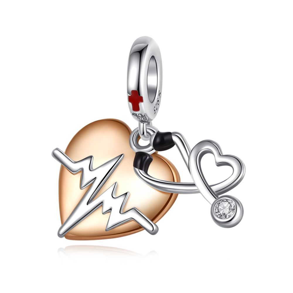 S925 Silver DIY Bracelet Charms Medical Theme Doctor Pendant Jewelry For Handmade Fashion Accessories
S925 Silver DIY Bracelet Charms Medical Theme Doctor Pendant Jewelry For Handmade Fashion Accessories