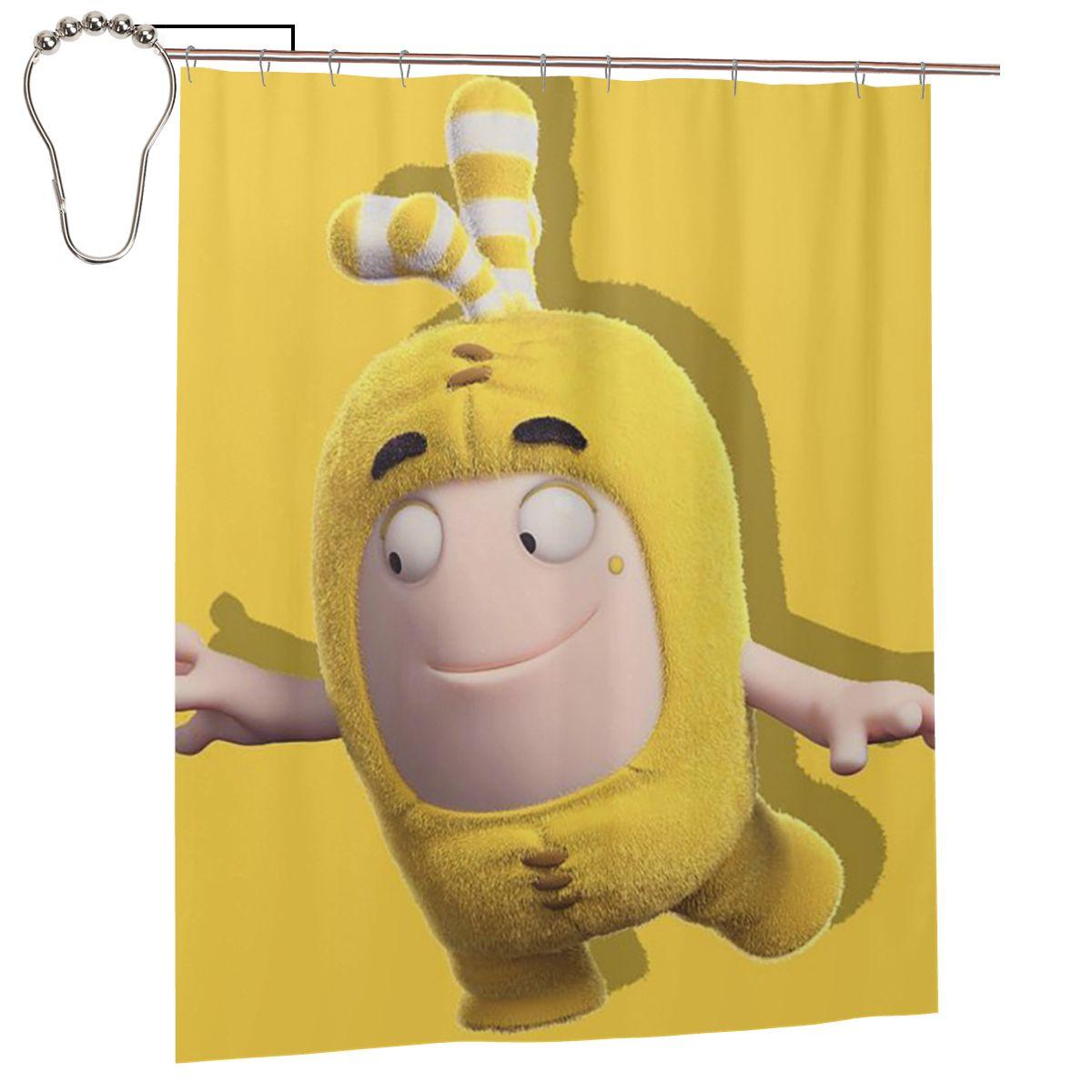 Cartoon Oddbods Cute Shower Curtain Bathroom Polyester Waterproof Bath Curtains With Hooks W60H190(CM)-1 Pcs
Cartoon Oddbods Cute Shower Curtain Bathroom Polyester Waterproof Bath Curtains With Hooks W60H190(CM)-1 Pcs