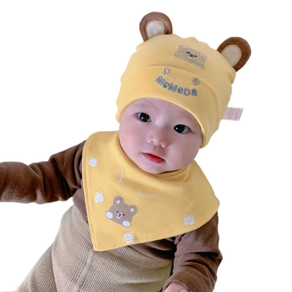 Cartoon Cotton Beanie Scarf Set Ear Protection Winter Warm Snowcap Triangular Scarf Thicken Cap Boys Girls Infant жовтий
Cartoon Cotton Beanie Scarf Set Ear Protection Winter Warm Snowcap Triangular Scarf Thicken Cap Boys Girls Infant жовтий