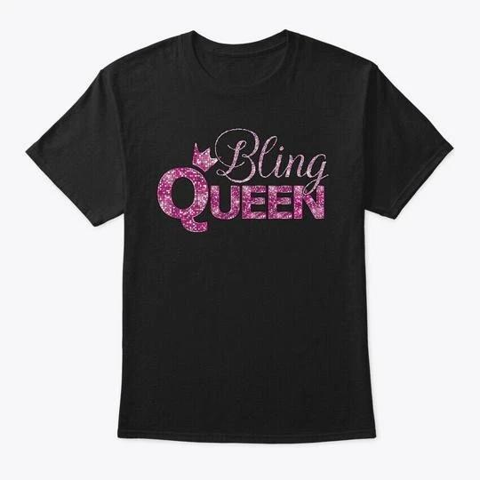 Bling Queen Tee 100% Cotton T-shirt Mens Tees Top Made in the USA T-Shirt Tee Top Unisex M
Bling Queen Tee 100% Cotton T-shirt Mens Tees Top Made in the USA T-Shirt Tee Top Unisex M