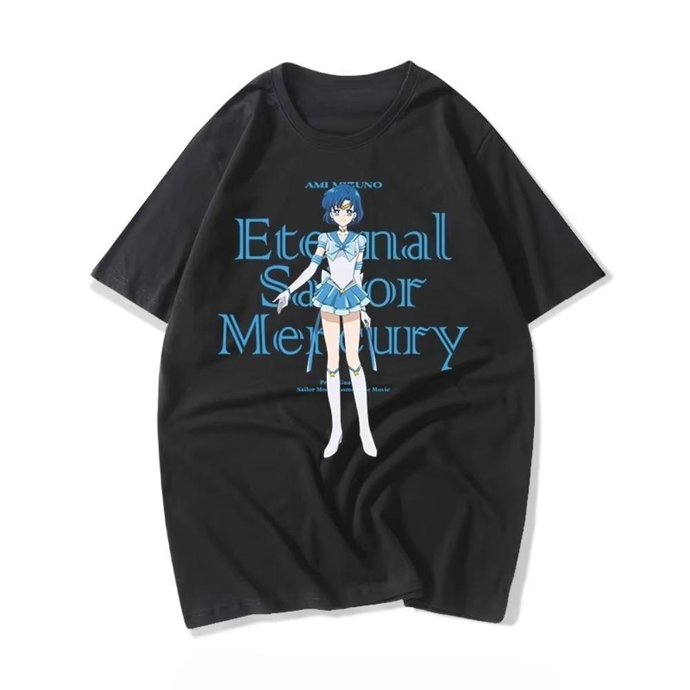 Sailor Moon Theater Cosmos Usagi Tsukino Cartoon Anime Print Shortsleeved Loose Trendy Tshirt Soft Comfortable Cotton S
Sailor Moon Theater Cosmos Usagi Tsukino Cartoon Anime Print Shortsleeved Loose Trendy Tshirt Soft Comfortable Cotton S