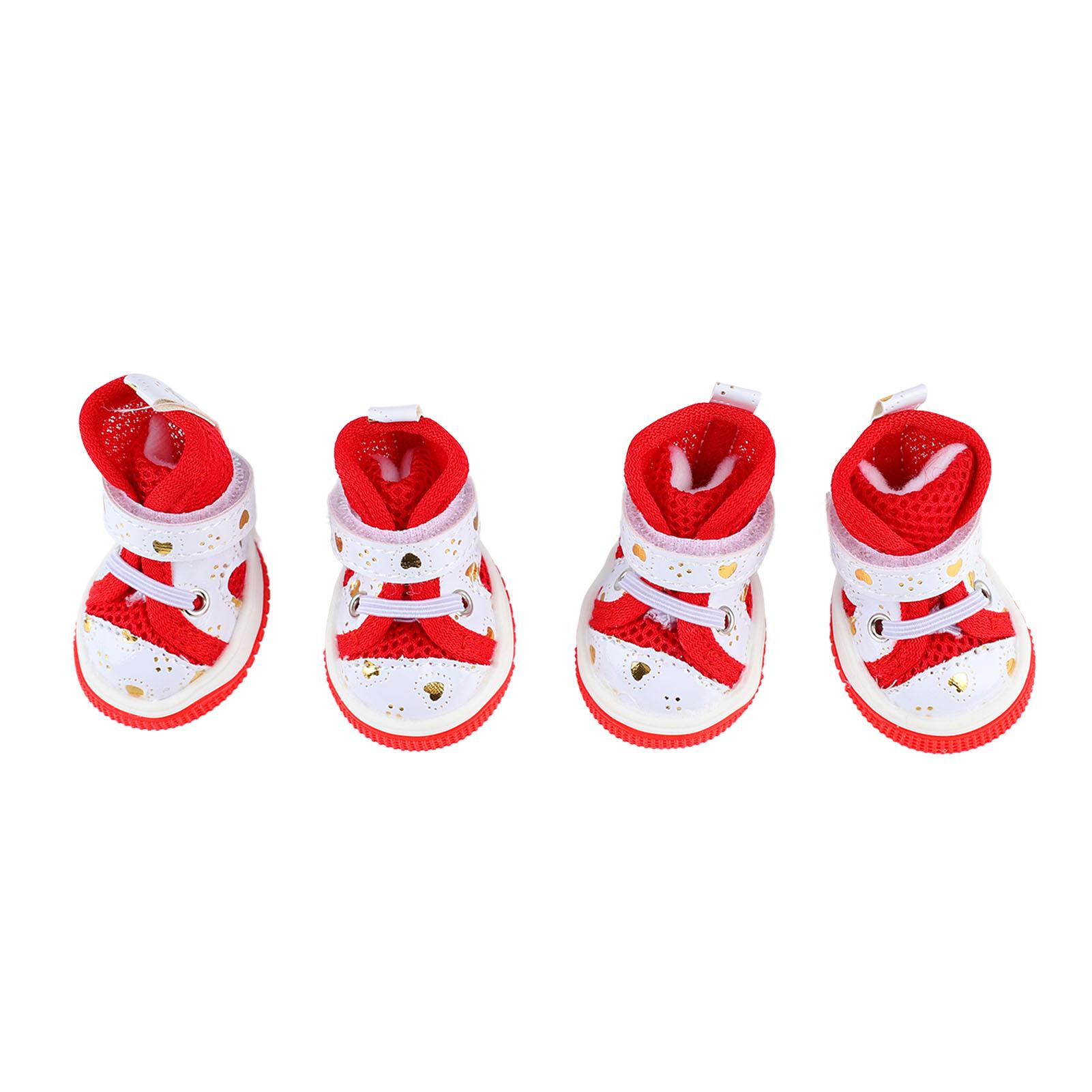 Dog Sports Shoes Breathable Prevent Slip Comfortable Pet Dog Hiking Booties for Small Dogs Puppy 4Pcs
Dog Sports Shoes Breathable Prevent Slip Comfortable Pet Dog Hiking Booties for Small Dogs Puppy 4Pcs