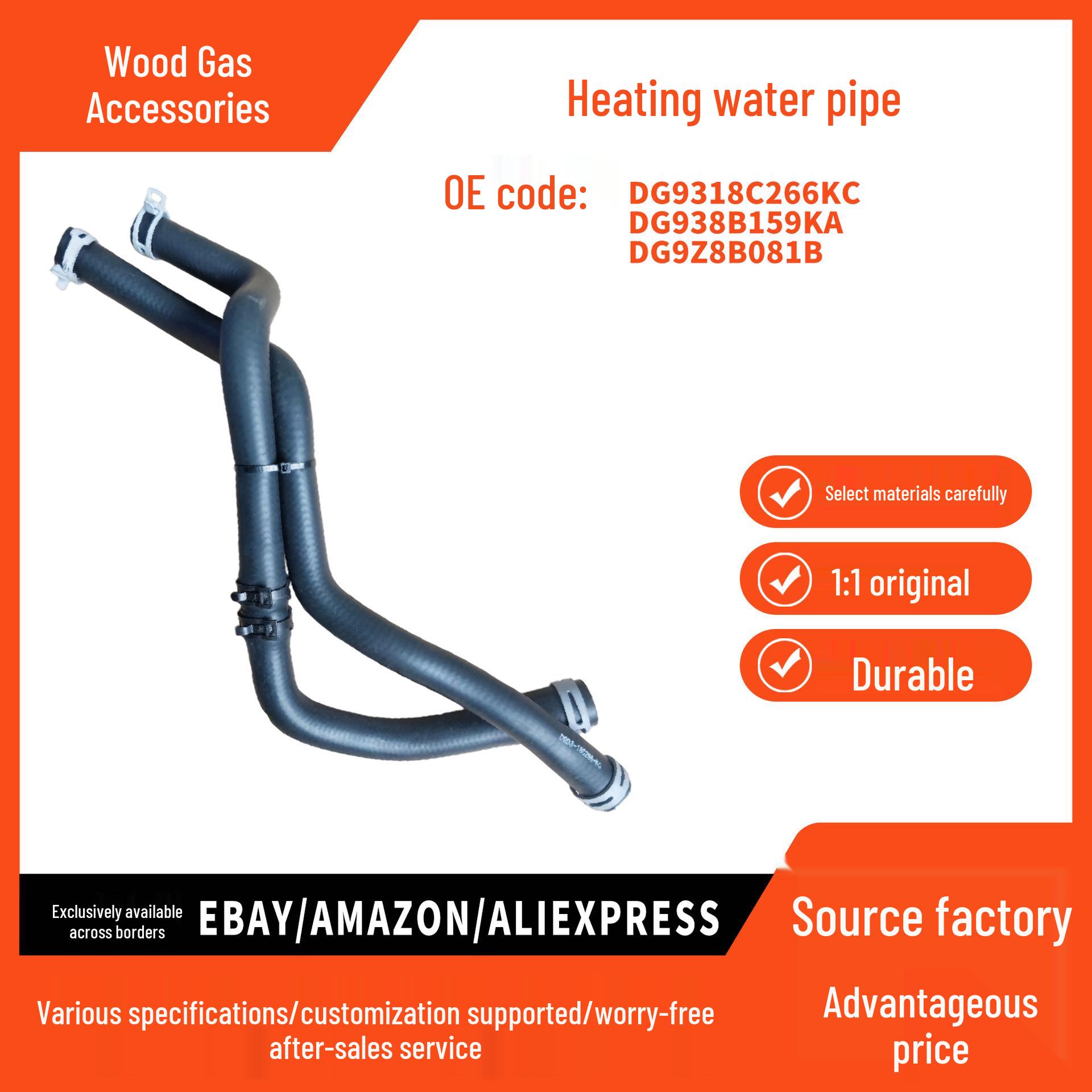 Radiator Inlet Heater Hose for Ford Mondeo 1.5T (2013-2018) - Part DG9318C266KC pokess
Radiator Inlet Heater Hose for Ford Mondeo 1.5T (2013-2018) - Part DG9318C266KC pokess