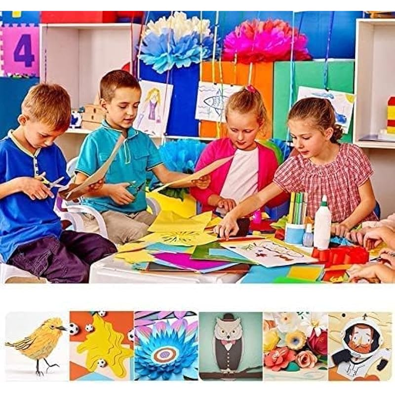 Ofixo 200Pcs Diy Square Origami Paper Double Sides Solid Color Folding Paper Multicolor Kids Handmade Scrapbooking Craft Small
Ofixo 200Pcs Diy Square Origami Paper Double Sides Solid Color Folding Paper Multicolor Kids Handmade Scrapbooking Craft Small