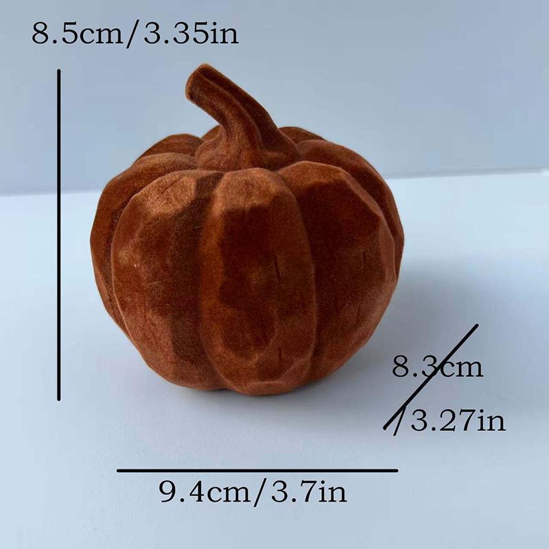 Brown Flocking Pumpkin Statue Artwork Desk Decoration Creative Pumpkin Sculpture Resin Crafts Ornaments Room Aesthetic Decor
Brown Flocking Pumpkin Statue Artwork Desk Decoration Creative Pumpkin Sculpture Resin Crafts Ornaments Room Aesthetic Decor
