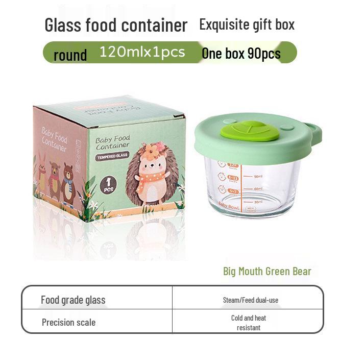 High-Temperature Resistant Baby Weaning Glass Bowl - Ideal for Steaming and Cooking
High-Temperature Resistant Baby Weaning Glass Bowl - Ideal for Steaming and Cooking