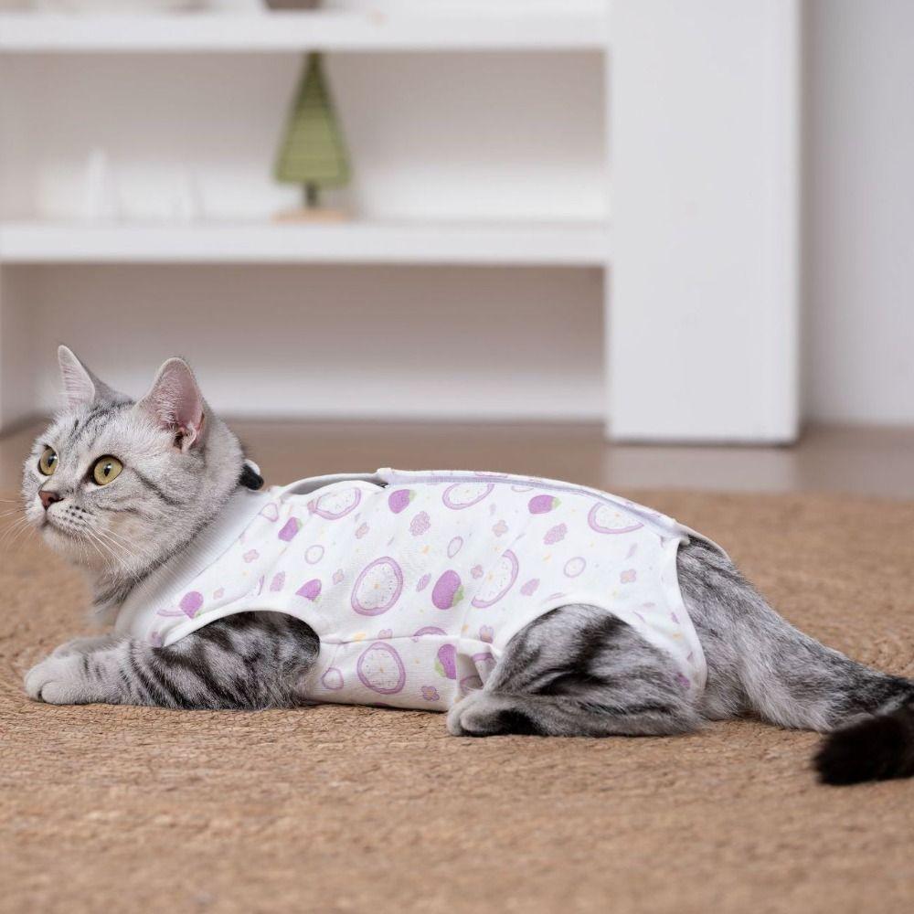 Protective Cat Anti-licking Clothing Adjustable Pet Cat Shirt Pet Anti-scratch Vest for Wound Heal L-Style 3
Protective Cat Anti-licking Clothing Adjustable Pet Cat Shirt Pet Anti-scratch Vest for Wound Heal L-Style 3