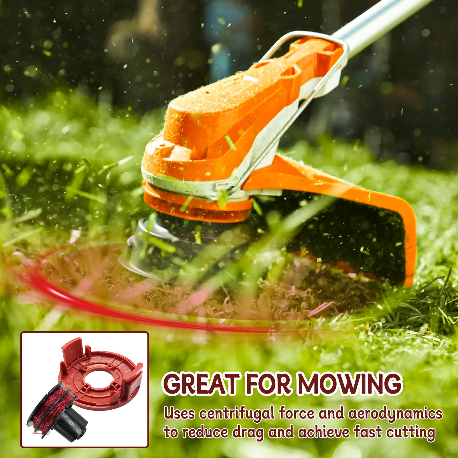 For AL-KO GTE 350/GTE 450/GTE 550 Grass Trimmer 6 Line Spool+1 Spool Cap,112966 Type A
For AL-KO GTE 350/GTE 450/GTE 550 Grass Trimmer 6 Line Spool+1 Spool Cap,112966 Type A