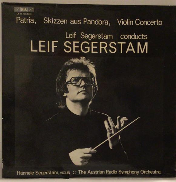 LP Record LEIF SEGERSTAM, HANNELE SEGERSTAM : - Leif Segerstam Conducts Leif Segers LP84 BIS Germany Classical Used
LP Record LEIF SEGERSTAM, HANNELE SEGERSTAM : - Leif Segerstam Conducts Leif Segers LP84 BIS Germany Classical Used