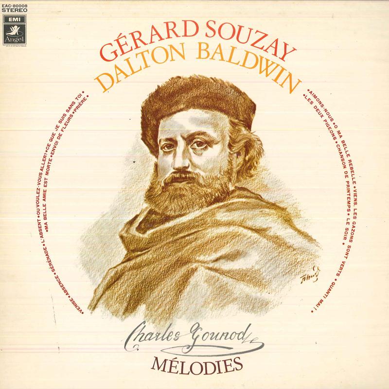 LP Record GERARD SOUZAY(BARITON)/DALTON BALDW - Charles Gounod/Melodies EAC80008 TOSHIBA EMI Japan Obi Classical Used
LP Record GERARD SOUZAY(BARITON)/DALTON BALDW - Charles Gounod/Melodies EAC80008 TOSHIBA EMI Japan Obi Classical Used