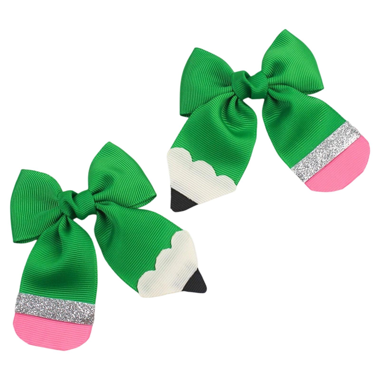 1Pair Cartoon Pencil Shaped Hair Clip Nonslip Cheerleading Accessory For Active Girls Boys School Event зелений
1Pair Cartoon Pencil Shaped Hair Clip Nonslip Cheerleading Accessory For Active Girls Boys School Event зелений