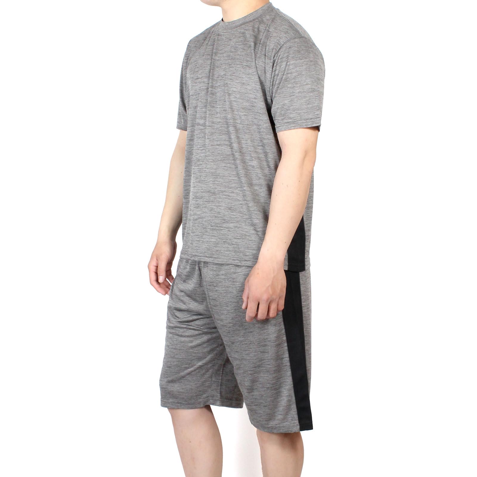 Комплект Stayland с коротким рукавом и брюками с боковыми лампасами для дома и сна, размер мужской, футболка в полоску, (Грей, Л) серый
Комплект Stayland с коротким рукавом и брюками с боковыми лампасами для дома и сна, размер мужской, футболка в полоску, (Грей, Л) серый