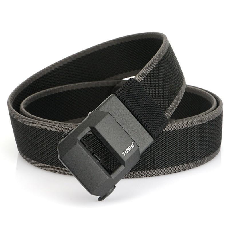 3.8CM Automatic Buckle Nylon Elastic Belt Men s Business Simple Knitted Thick Non-apertured Trousers 120cm чорний колір сірий
3.8CM Automatic Buckle Nylon Elastic Belt Men s Business Simple Knitted Thick Non-apertured Trousers 120cm чорний колір сірий